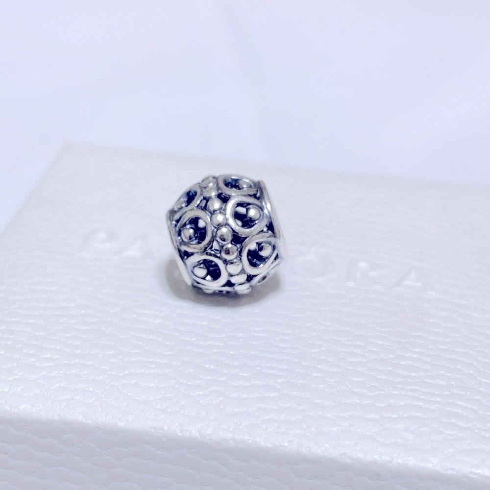 Pandora A Cloud Silver Lining Charm - image 3